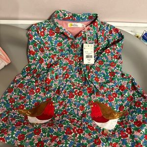 Baby Boden Holiday Dress NWT